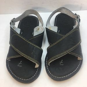 black mexican huaraches